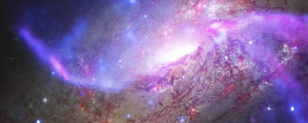 Hubble: Galactic Pyrotechnics From 23 Million Light Years Away